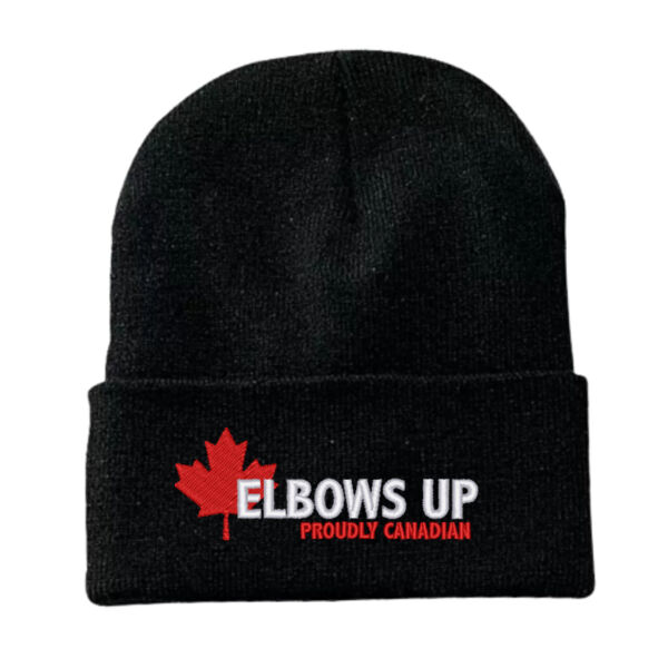 Embroidered Elbows Up Toque Thumbnail