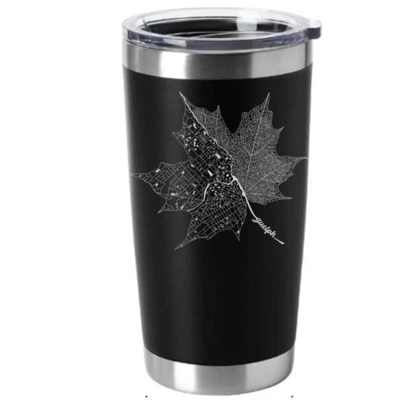 Engraved Guelph Leaf 20oz Tumbler Thumbnail