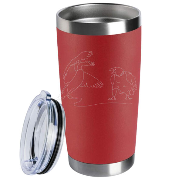 Engraved Goose VS Eagle 20oz Tumbler Thumbnail
